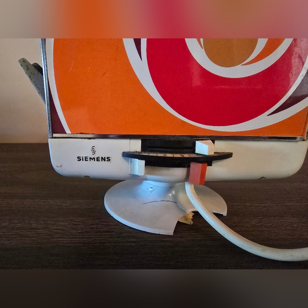 Siemens Toaster TT 8003 vintage with tulip base Mid Century Modern - Picture 6 of 6